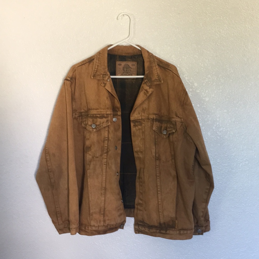 Vintage brown jean jacket